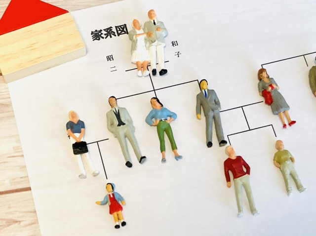 相続人の種類と一覧図に及ぼす影響